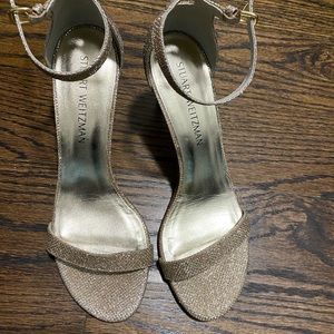 Stuart weitzman nunaked straight heels size 8.5
